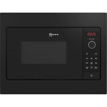 Neff HLAWG25S3 Mikrowelle, N30, 50x38 cm (BxH), LED Display, Atomatikprogramme, Easy Clean, Easy Clock, Schwarz im Sale